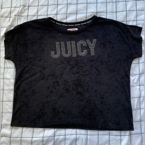 JUICY COUTURE★ラインストーンロゴ 半袖 T-shirt JC280 JUICY COUTURE☆ラインストーンロゴ 半袖 T-shirt JC280 (JUICY
